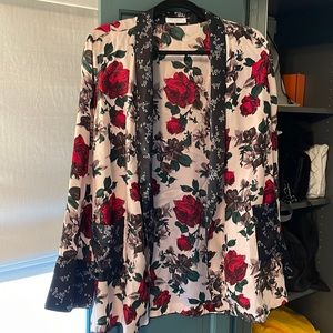 Equipment Silk Cardigan